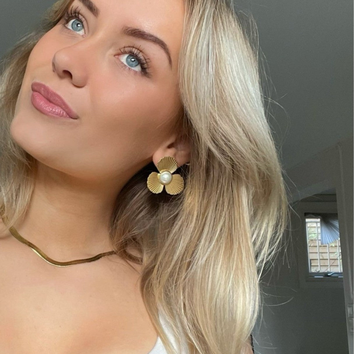 Ivy Earrings - Gold