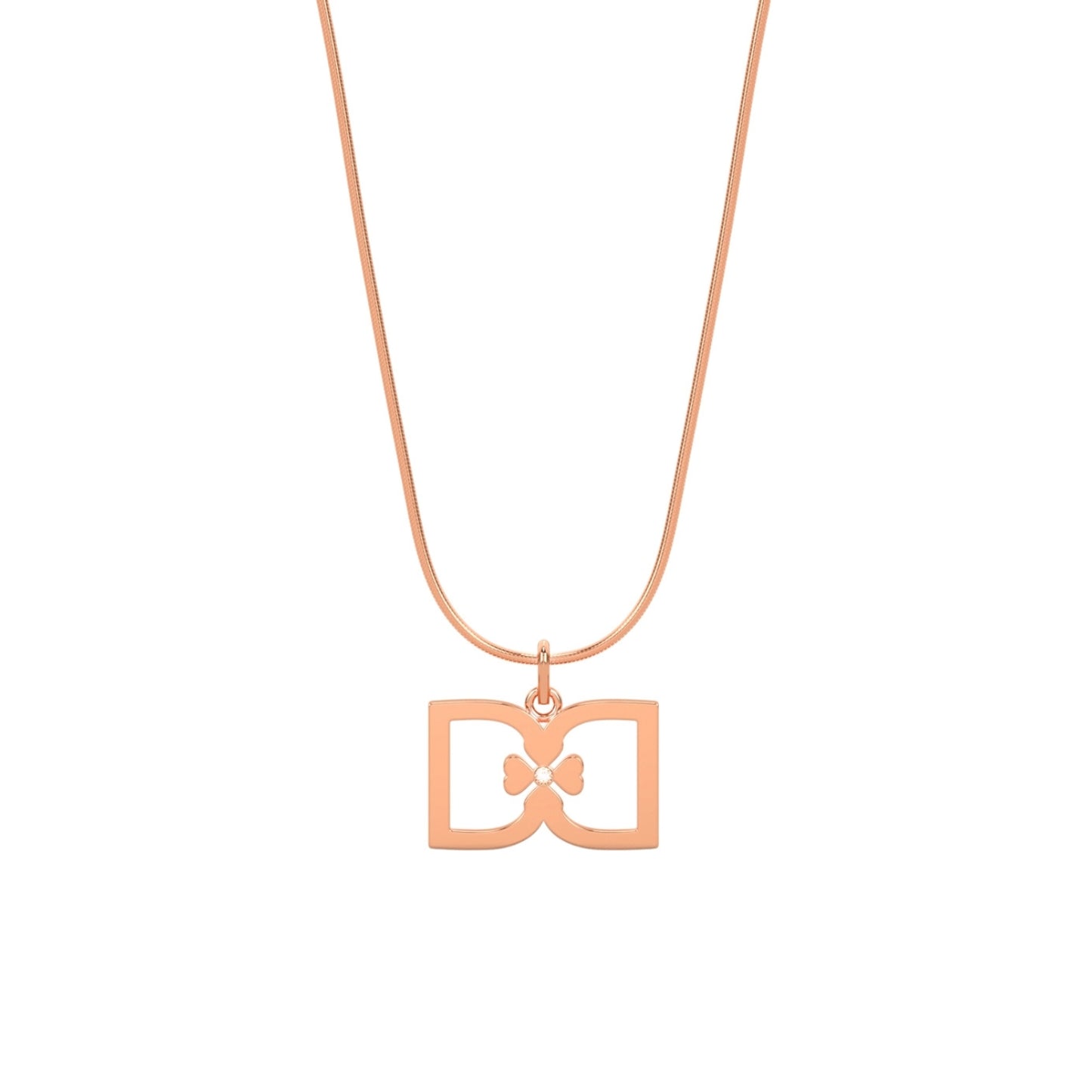 DD Necklace - Rose Gold
