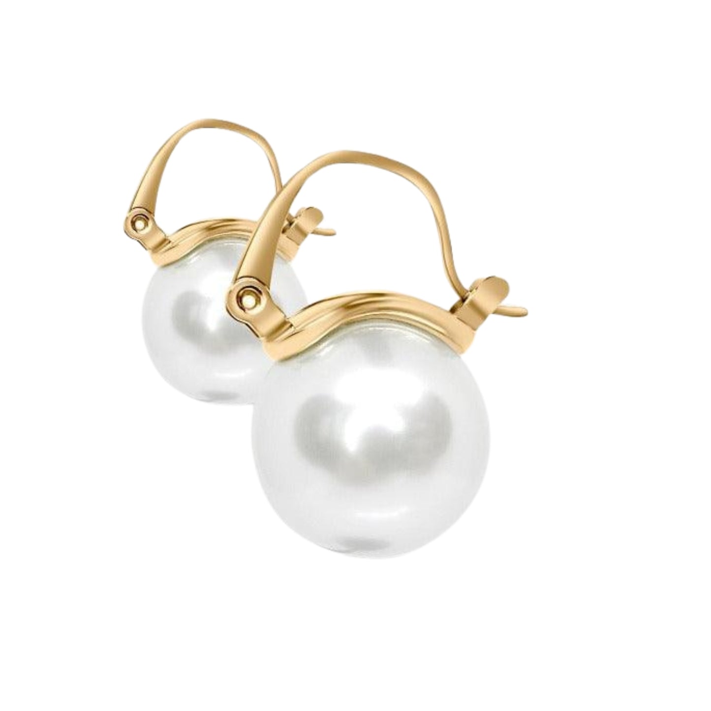 Soleil Pearl Earrings - Gold