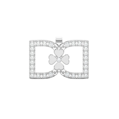 DD Earrings Diamonds - Silver