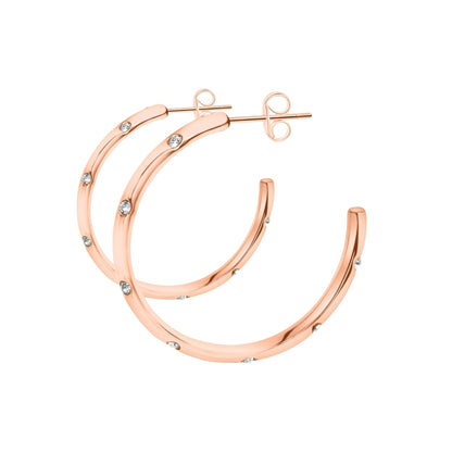 Nova Earrings - Rose Gold