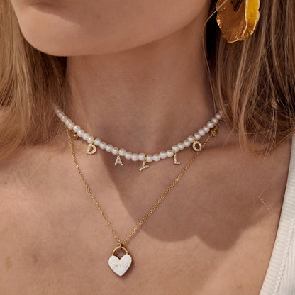 Pearl Necklace - Gold