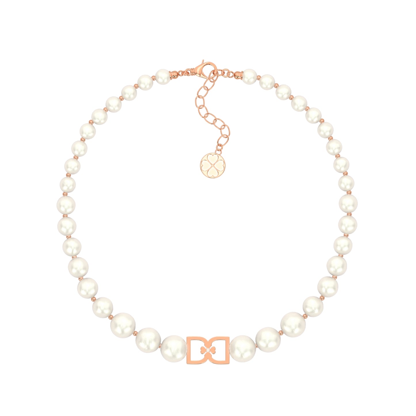 DD Pearl Choker - Rose Gold
