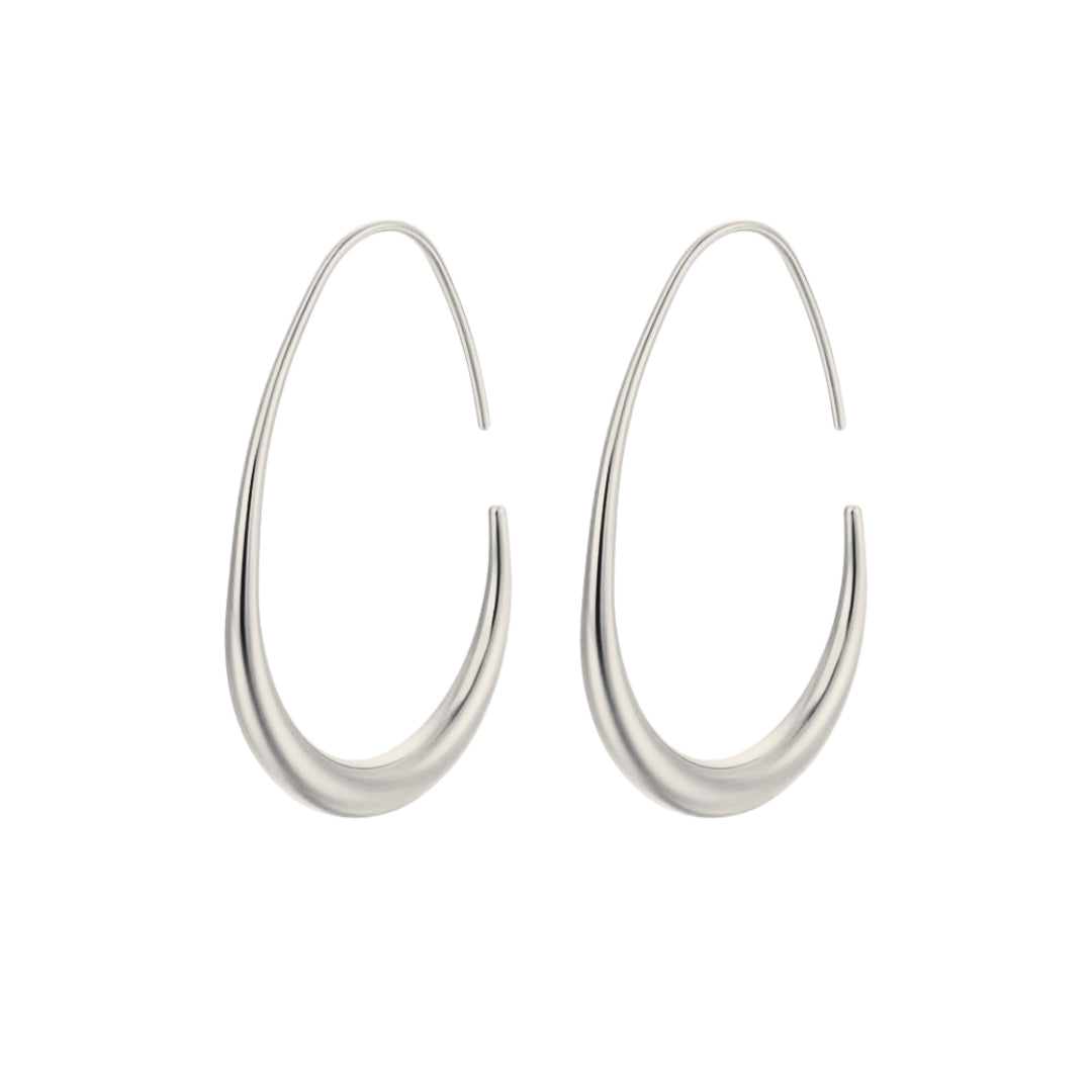 Drop Earrings - Silver