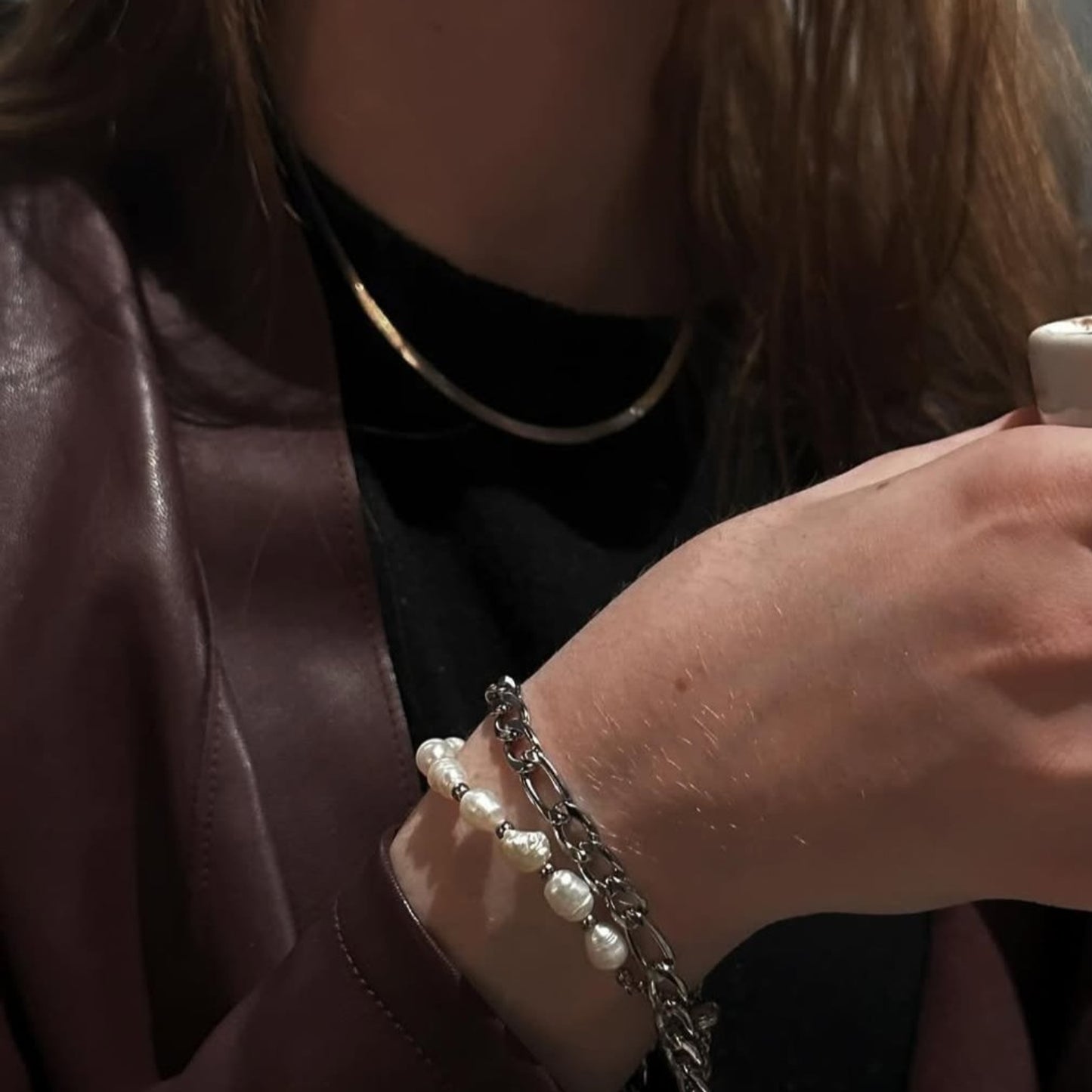 Noelle Necklace - Silver