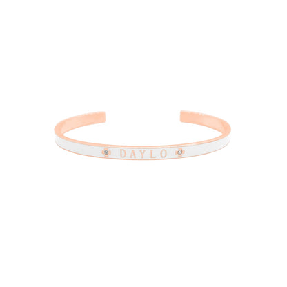 Bracelet - Rose Gold/White