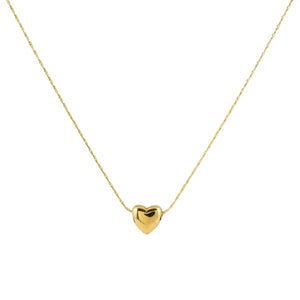 Heart Necklace Petit - Gold