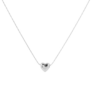 Heart Necklace Petit - Silver