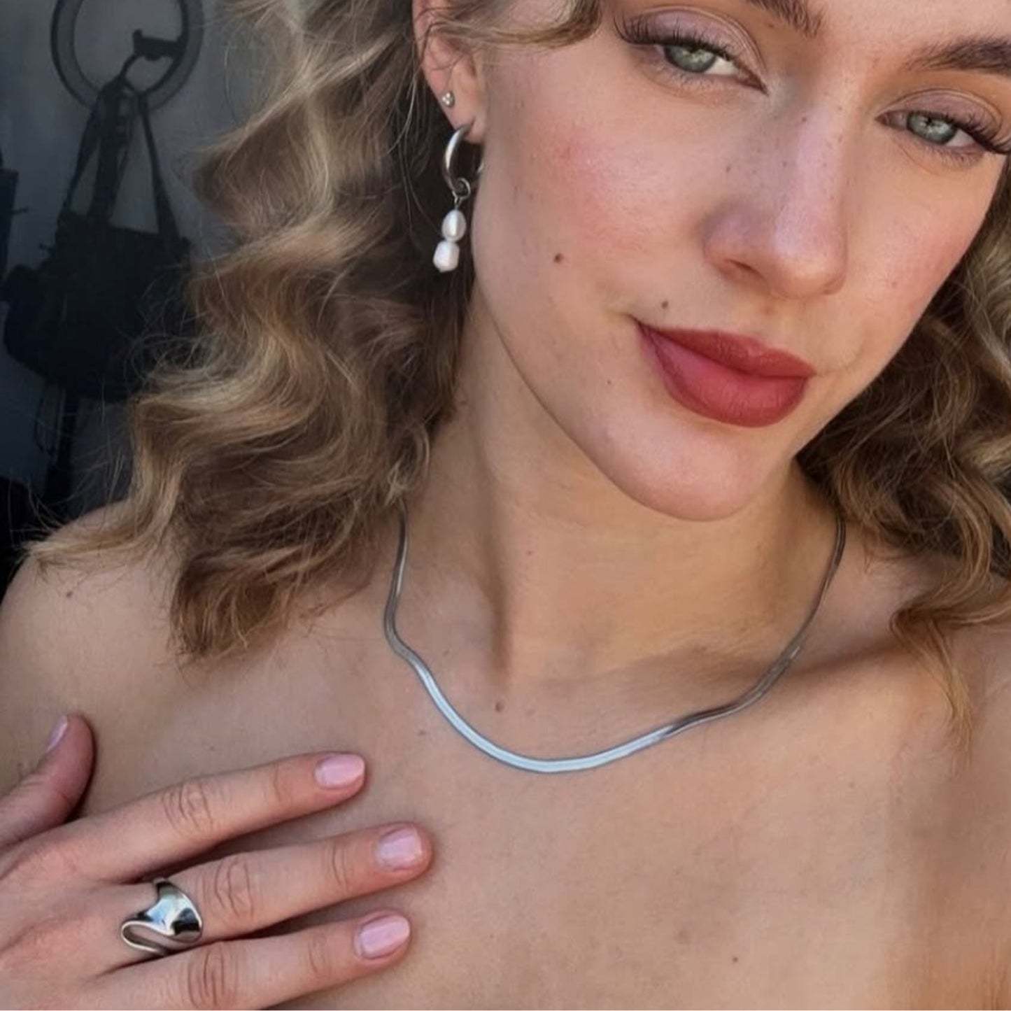 Noelle Necklace - Silver